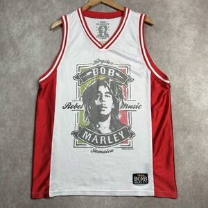 Bob Marley  Jamaica Collections #56 Kingston Rebel Music Jersey Size L